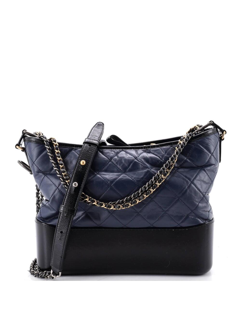 Chanel Gabrielle Hobo Quilted Aged #364690C24B